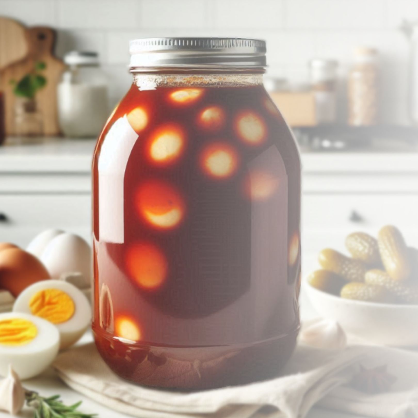 Smokey Barbecue Pickled Eggs Recipe