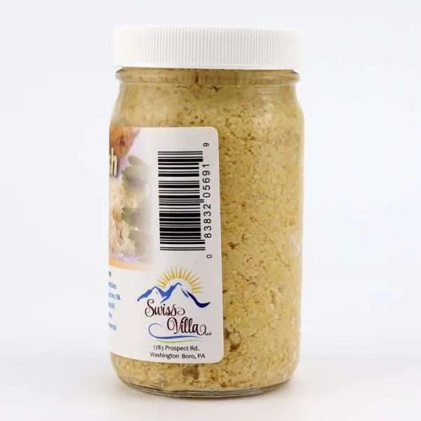 Lacto-fermented Horseradish from organically farmed horseradish | 8oz - Image 2