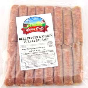 Bell Pepper & Onion Turkey Sausage 1 oz. Fingers