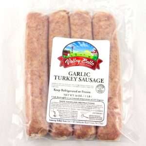 Garlic Turkey Sausage 4 oz. Grillers