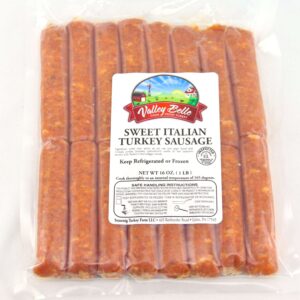 Sweet Italian Turkey Sausage 1 oz. Fingers