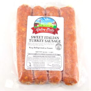 Sweet Italian Turkey Sausage 4 oz. Grillers