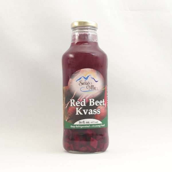 Lacto-Fermented Red Beet Kvass | 16 oz Pint