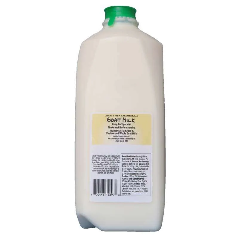 Pasteurized Goat Milk | Liberty View - Image 2