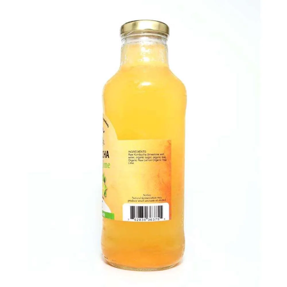 16oz. Lemon Lime Kombucha - Image 2
