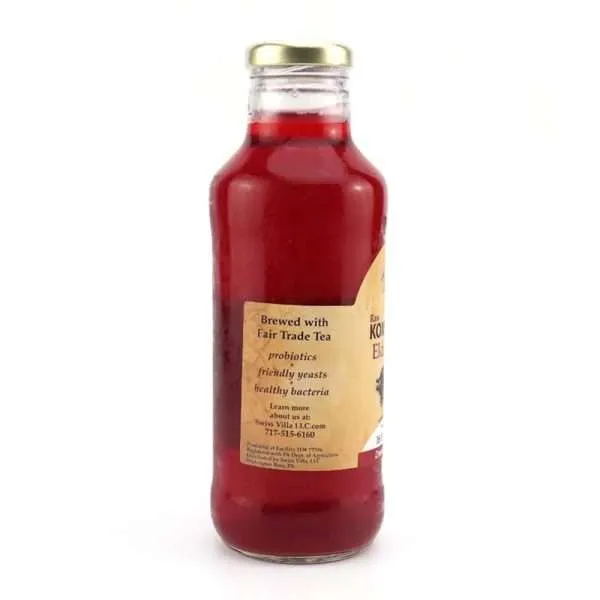16oz. Elderberry Kombucha - Image 2