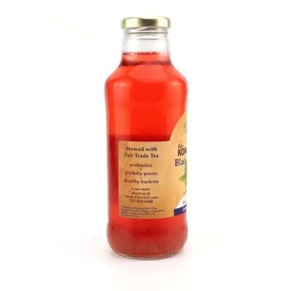 16oz. Black Currant Kombucha - Image 3