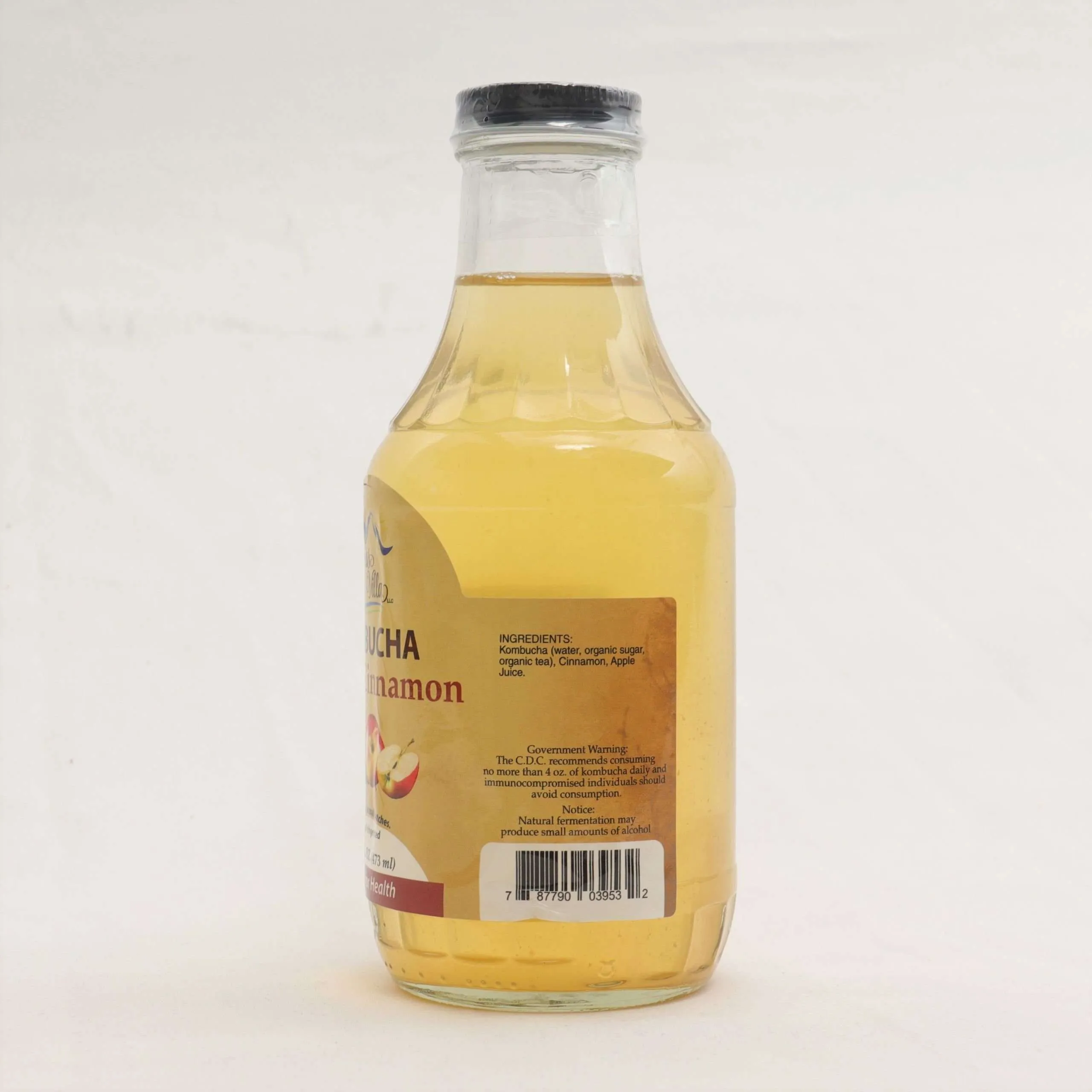 16oz. Apple Cinnamon Kombucha - Image 3