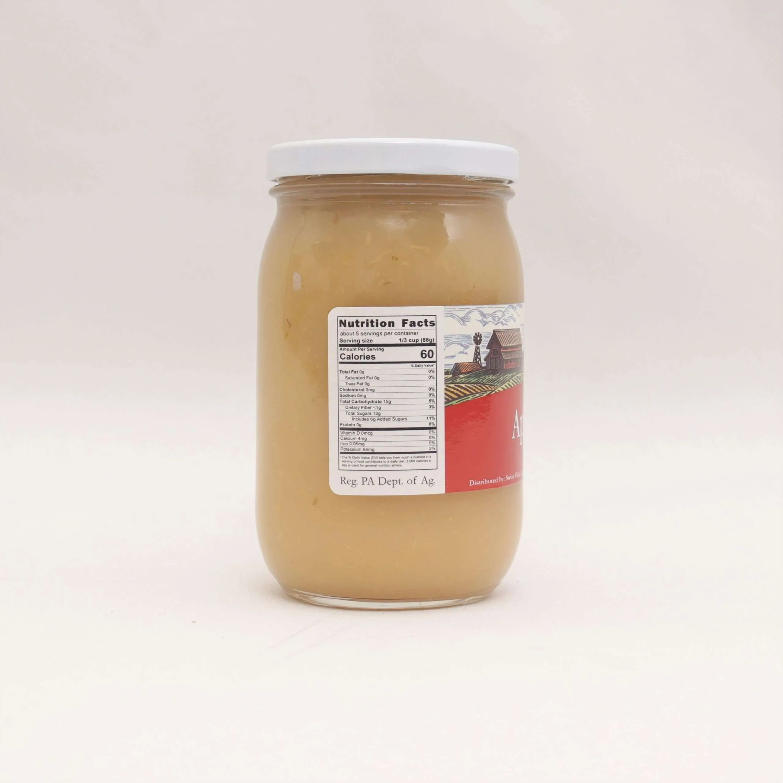 All Natural No Sugar Applesauce | 16 oz Pint - Image 2