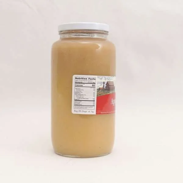 All Natural No Sugar Applesauce | 32 oz Quart - Image 2