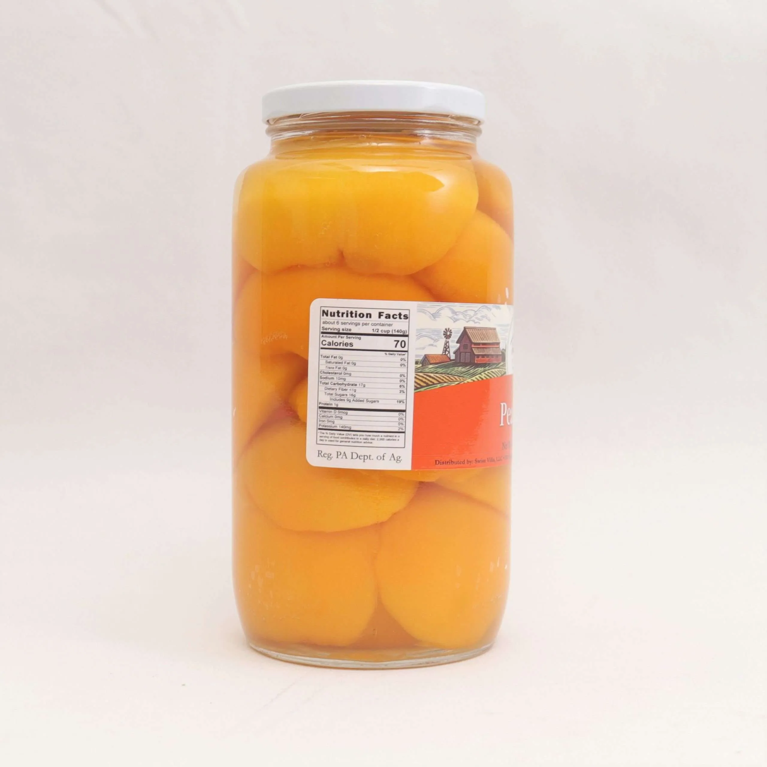 Peaches  | 32 oz Quart - Image 2