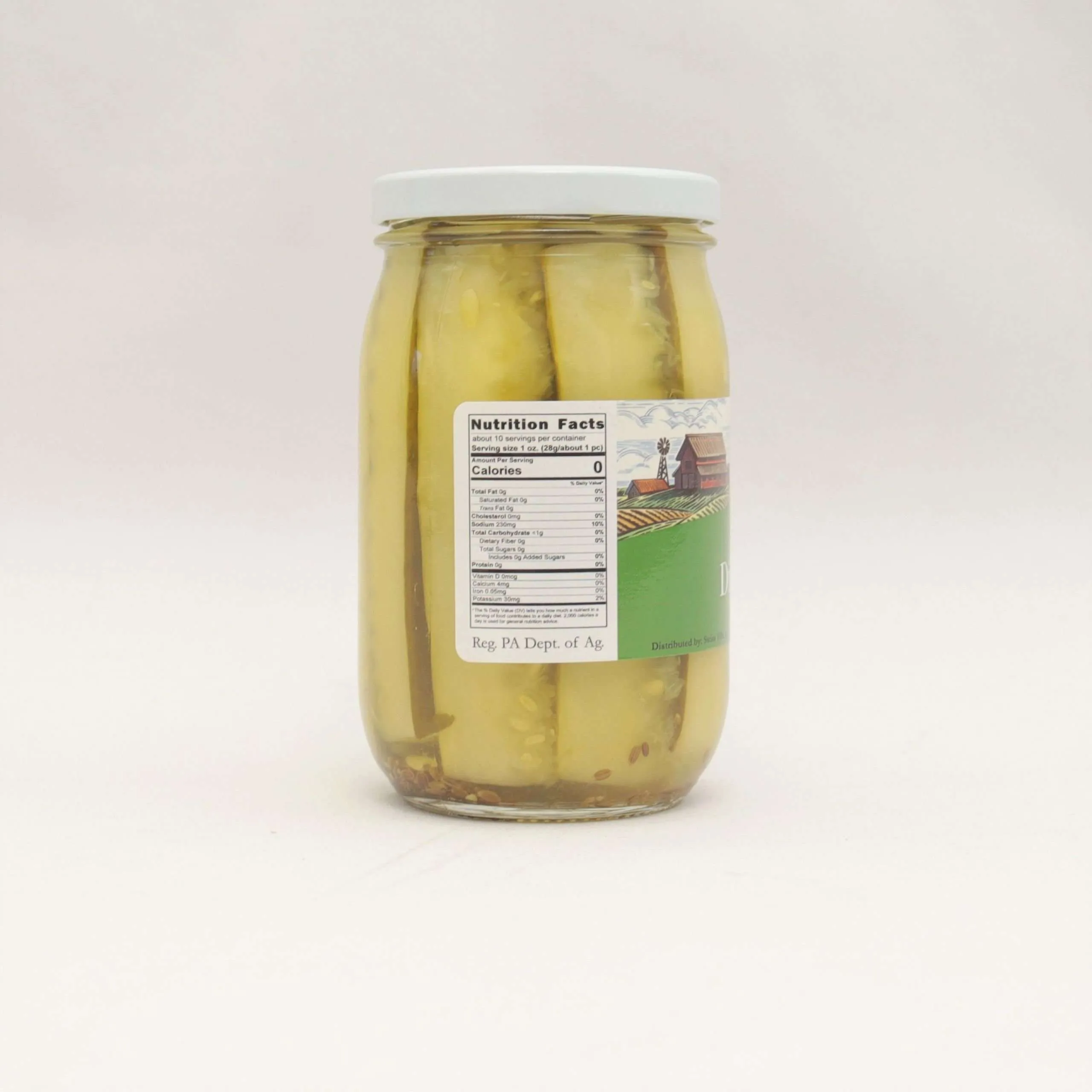 Sour Dill Pickles | 16 oz Pint - Image 2