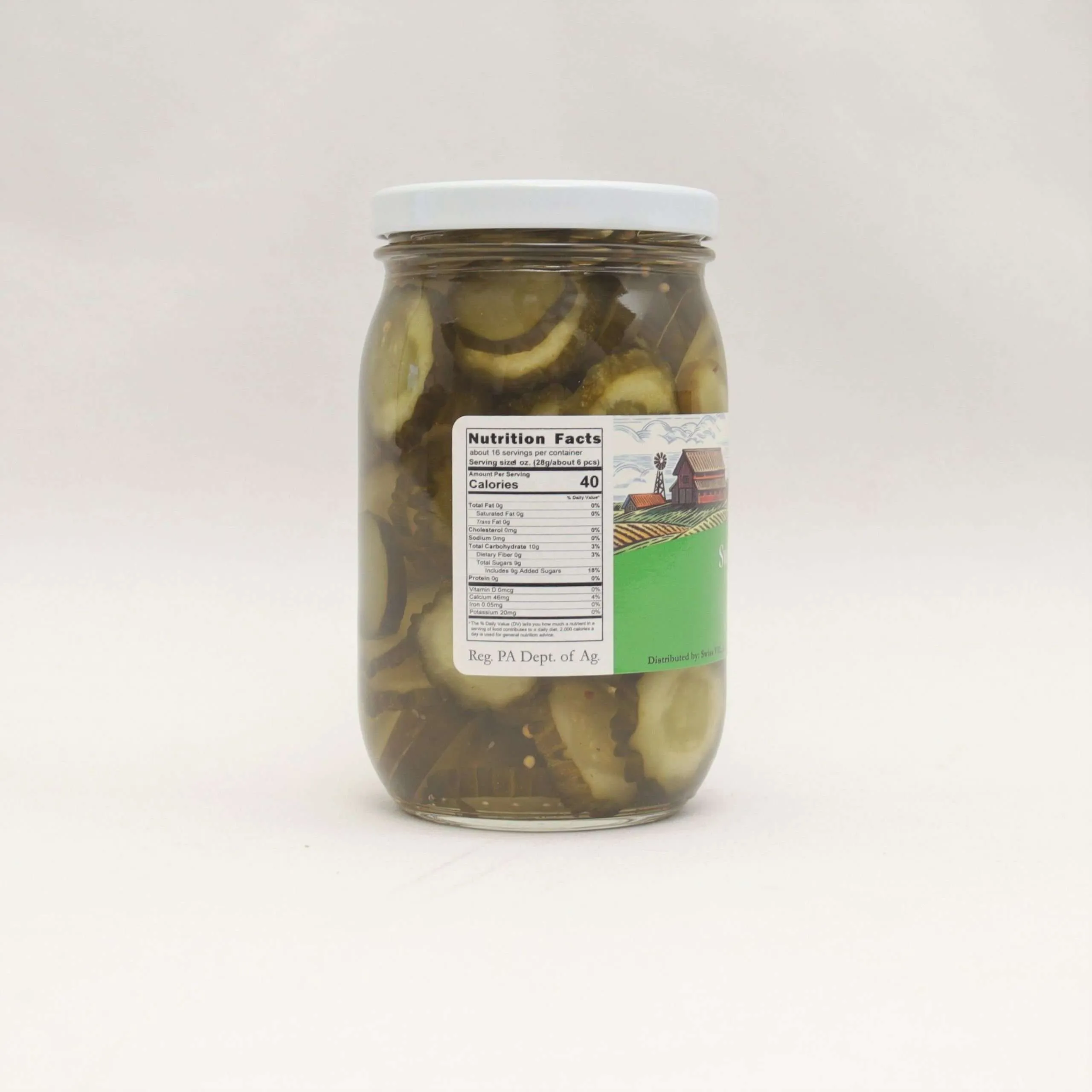 Sweet Seven Day Pickles | 16 oz Pint - Image 2