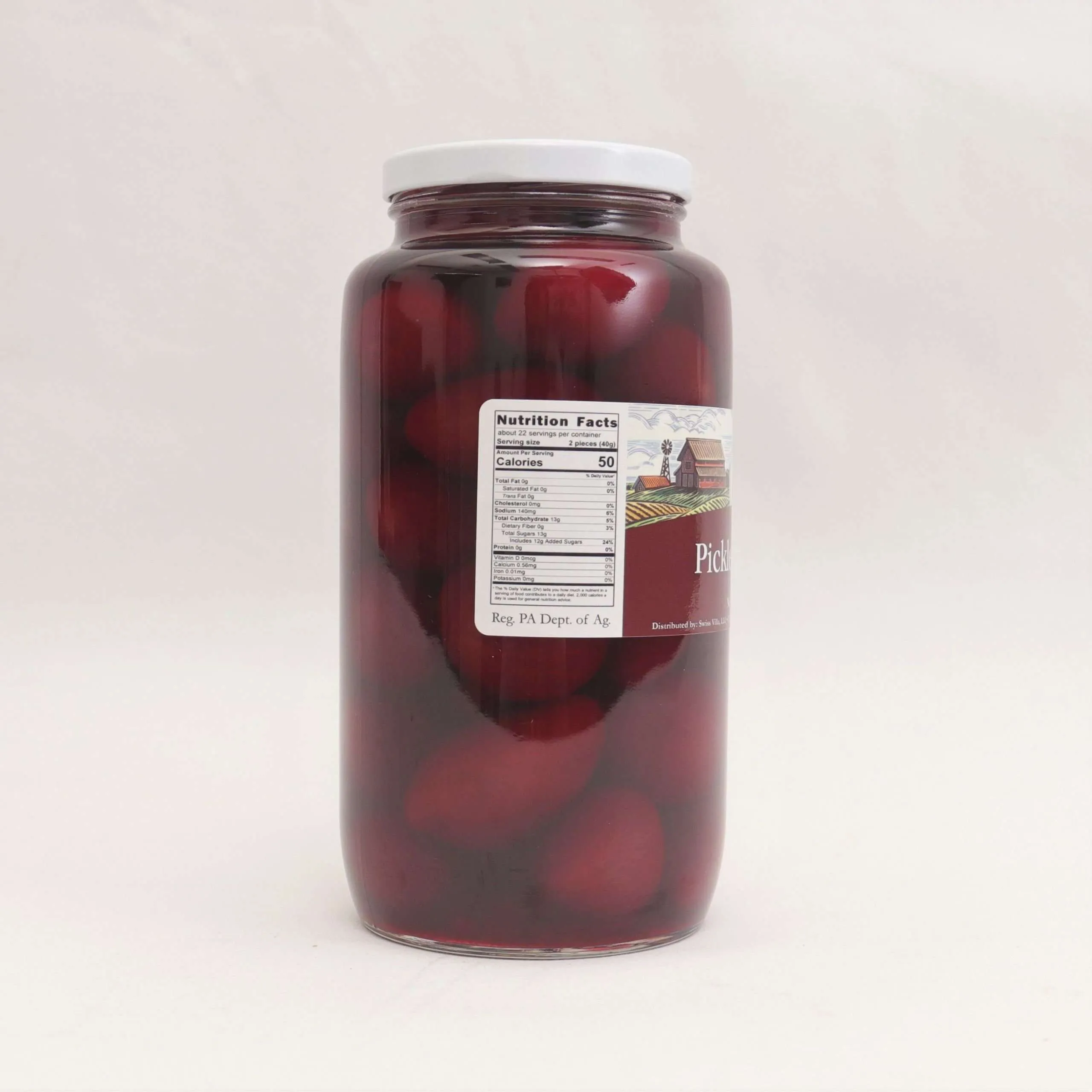 Pickled Red Beets | 32 oz Quart - Image 2