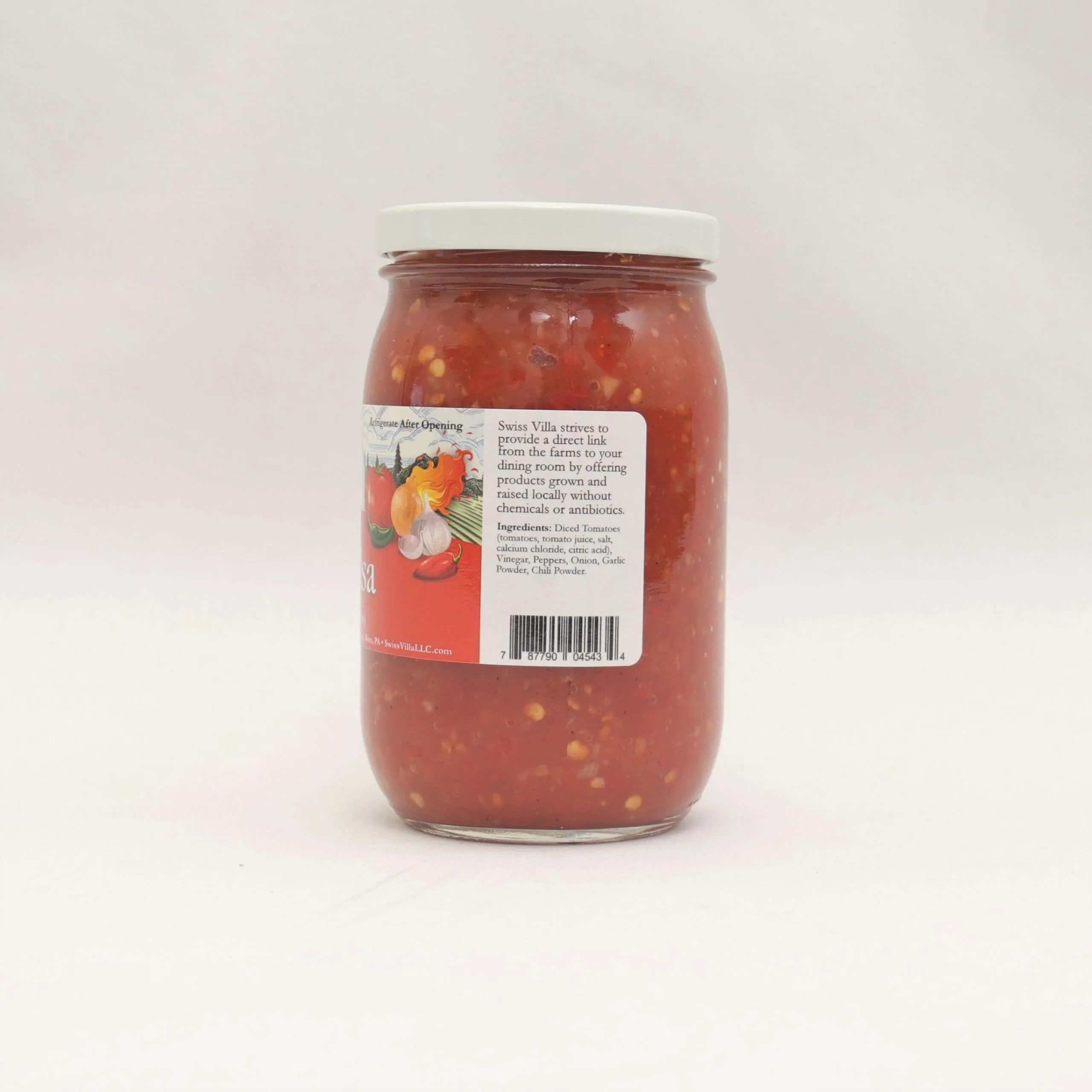 All Natural Hot Salsa  | 16 oz Pint - Image 3