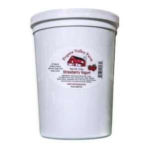 Strawberry Yogurt  | From Grass Fed Jersey Whole Milk | 5lb