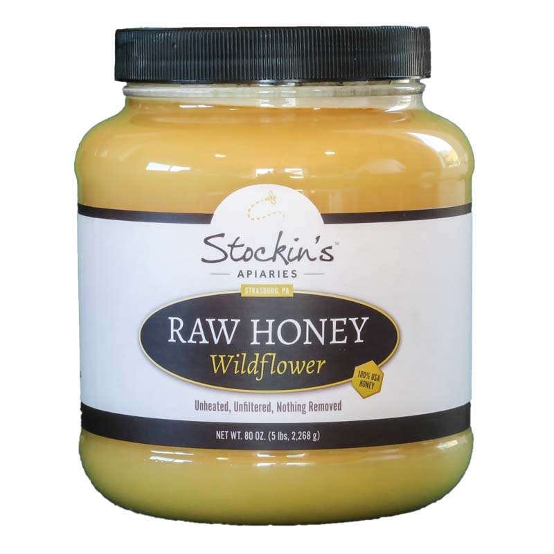 thumbnail image 2 of Honey Land Apiaries 3lb (1.36kg) Raw Wildflower Honey - Organic, Unfiltered, Local Illinois 2 of 6