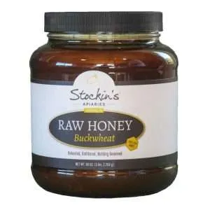 5 lb. Raw Buckwheat Honey