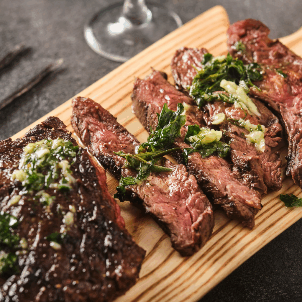 100% Grass-Fed & Finished Skirt Steak | Organically Farmed Approximately 1 lb