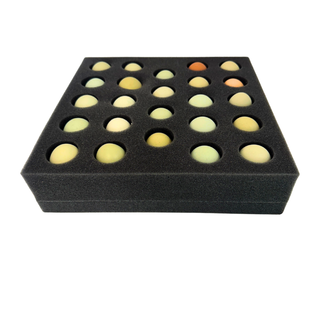 Multi-Colored Pastured Soy-Free, GMO-Free Eggs