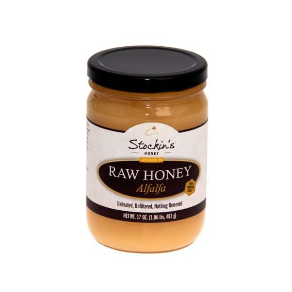 17 oz. Raw Alfalfa Honey