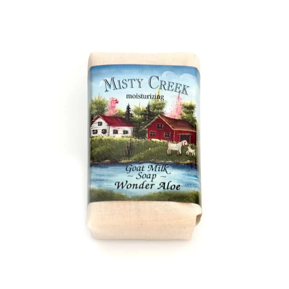 Wonder Aloe Misty Creek Goat Milk Soap | - 3 oz. bar