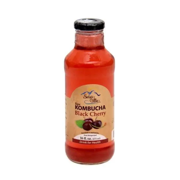 16oz. Black Cherry Kombucha