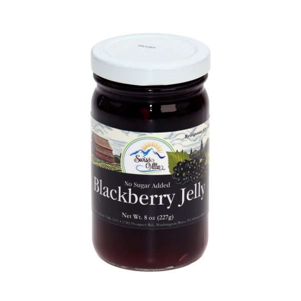 8 oz. Blackberry Jelly No Sugar Added