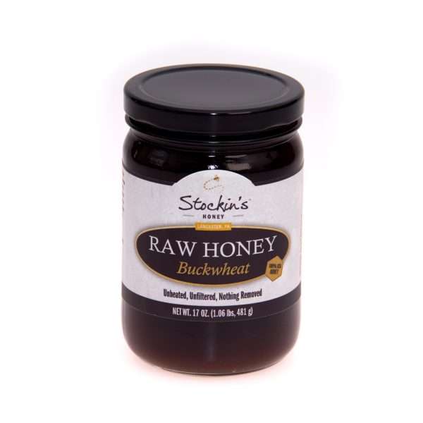 17 oz. Raw Buckwheat Honey