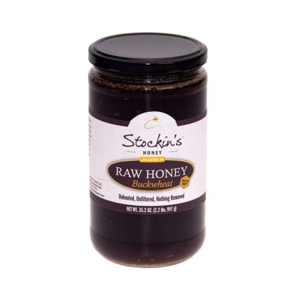 35.2 oz. Raw Buckwheat Honey