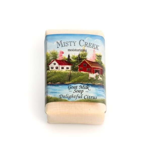 Delightful Citrus Misty Creek Goat Milk Soap | 3 oz. bar