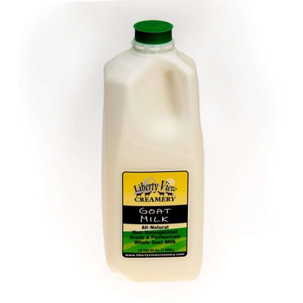 Liberty View half Gallon Goat Milk