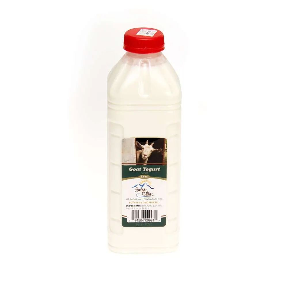 Swiss Villa Goat Yogurt | 32 oz