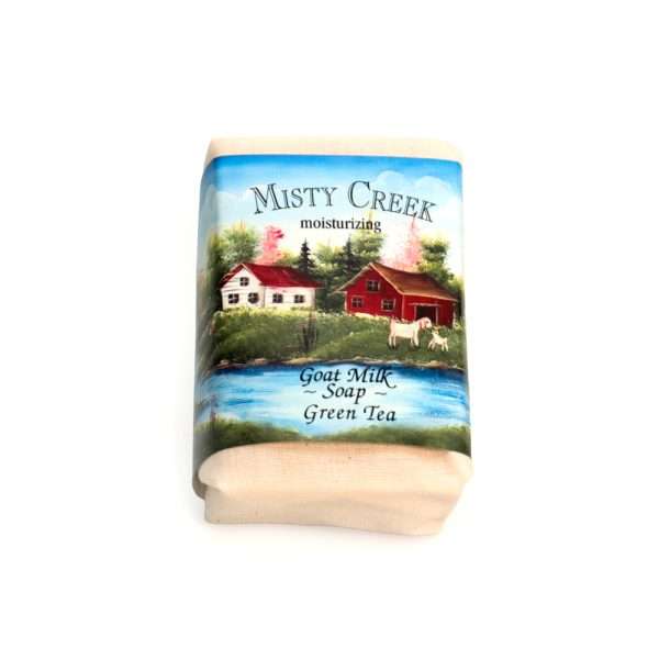 Green Tea Misty Creek Goat Milk Soap | 3 oz. bar