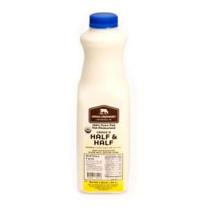 Oasis 1 Quart Organic Pasteurized Half & Half