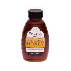 1 lb. Strained Wildflower Honey in Plastic Sqeezy