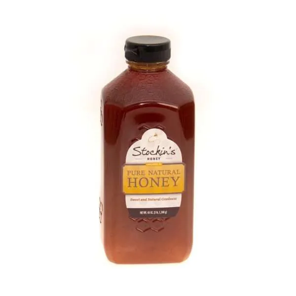 3 lb. Strained Wildflower Honey in Plastic