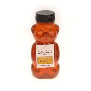 12 oz. Strained Wildflower Honey in Honey Bear