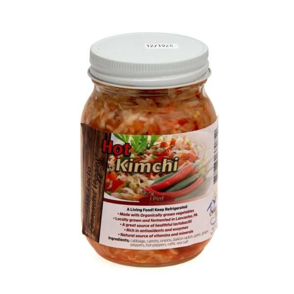 Lacto-Fermented Hot Kimchi | 16 oz Pint