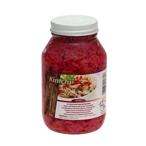 Lacto-Fermented Kimchi | 32 oz Quart