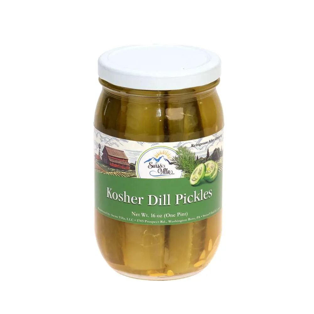 Kosher Dill Pickles | 16 oz Pint