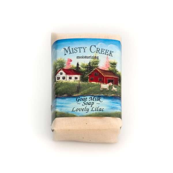 Lovely Lilac Misty Creek Goat Milk Soap | 3 oz. bar