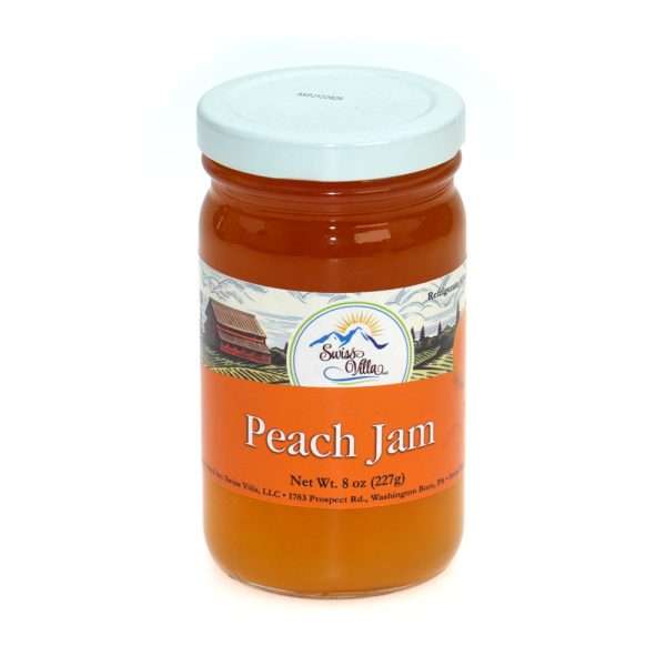 8 oz. Peach Jam