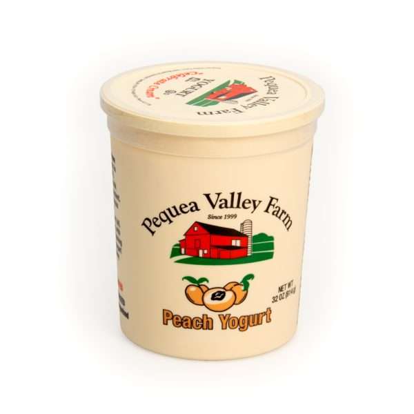 32 oz Peach Yogurt