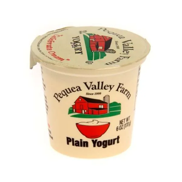 Plain Yogurt | From Grass Fed Jersey Whole Milk | 6 oz