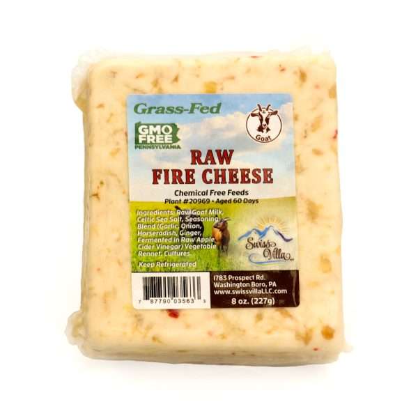 8 oz Fire Goat Cheese