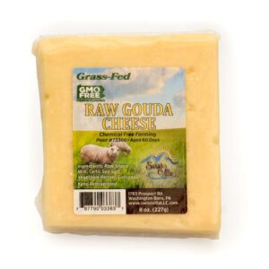 Raw Gouda Sheep Cheese | Grass Fed | 8oz