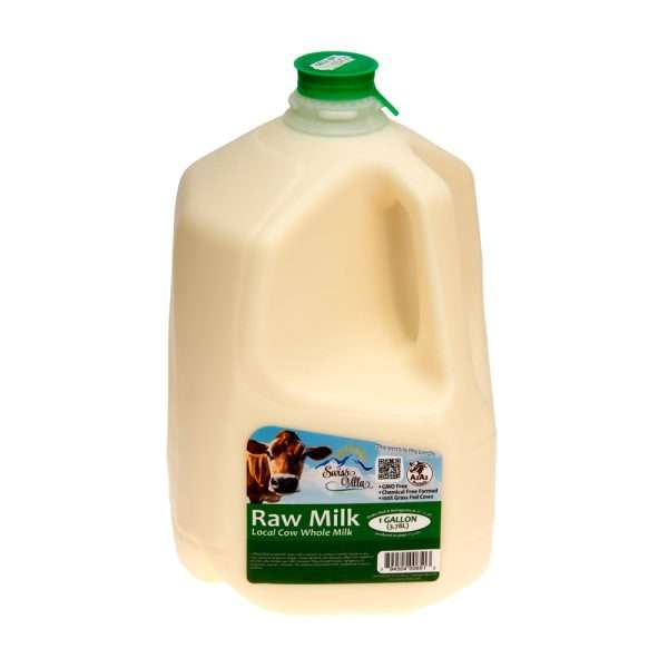 100% Grass Fed A2/A2 Raw Whole Cow Milk | 1 Gallon