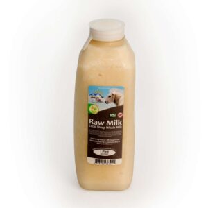 Raw Sheep Milk | Grass and Grain Fed Non GMO | Pint