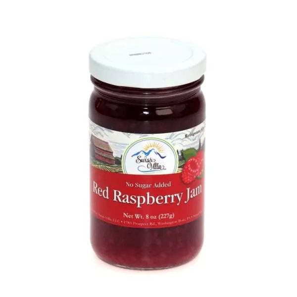 8 oz. Red Raspberry Jam No Sugar Added